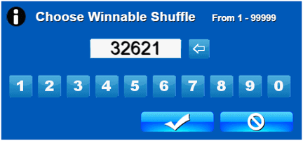 You can now choose specific Winnable Shuffles